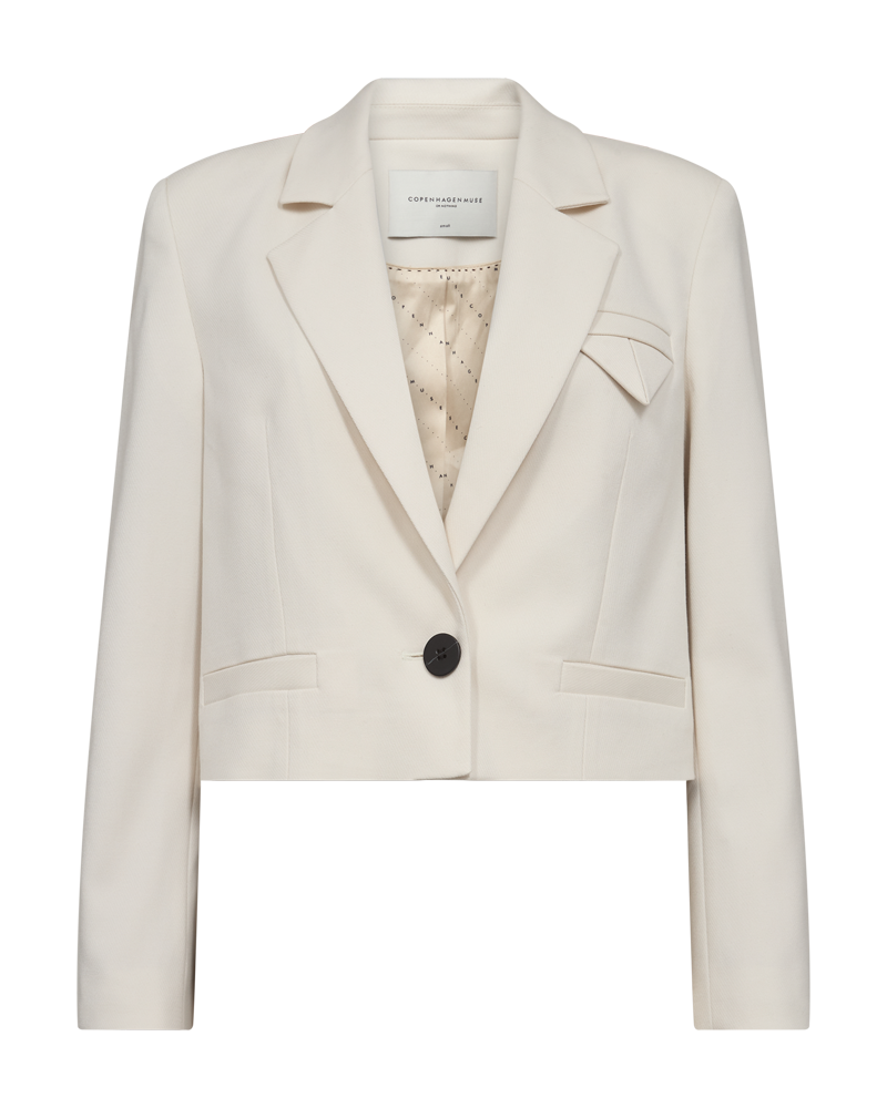 CMTailor - Korte blazer in wit, gebroken wit