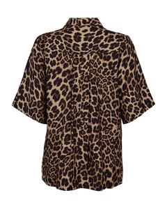 CMGABBY - SHIRT IN BLACK AND BEIGE