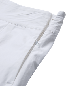 CMVATAN - SKIRT WITH HAND EMBROIDERED DETAILS IN WHITE