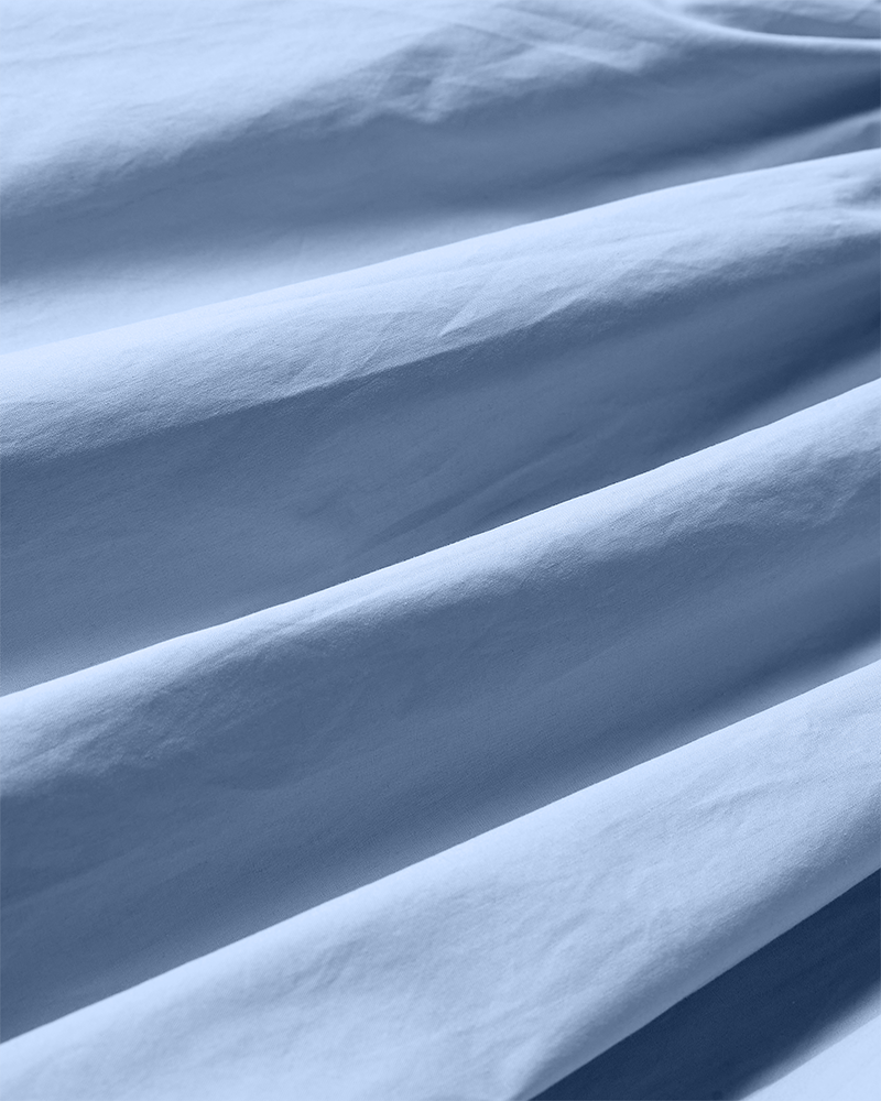 CMCRIPS - DRESS WITH SMOCK IN BLUE