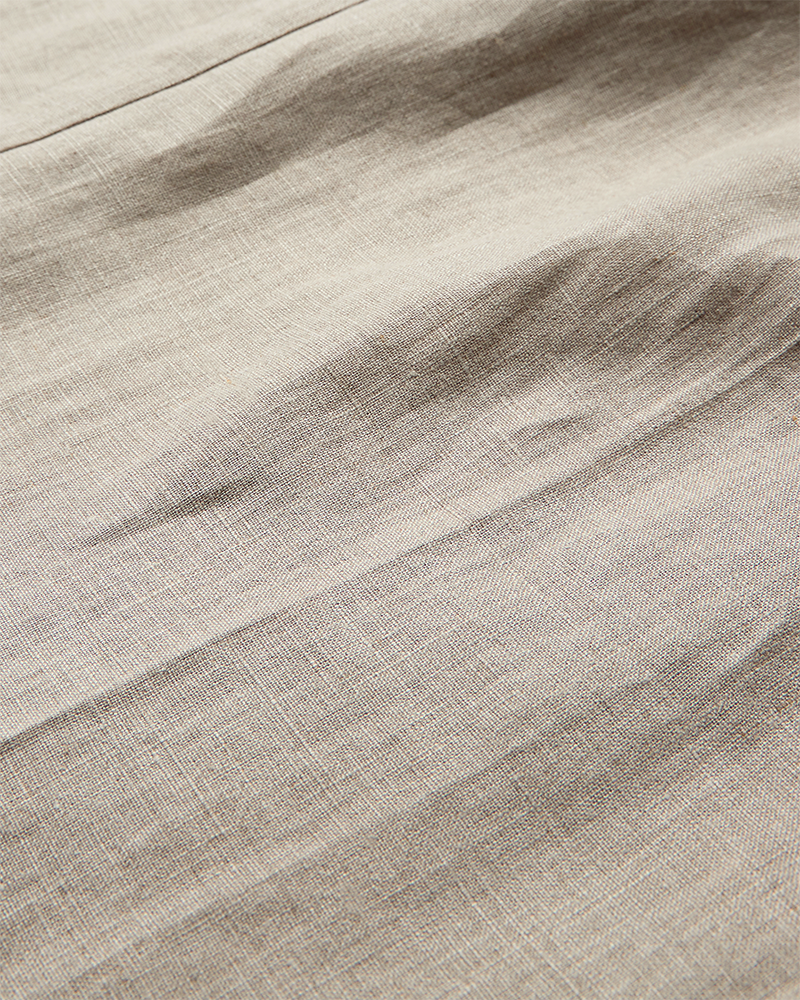 Cmnatuli - broek met tekenstringdetails in beige