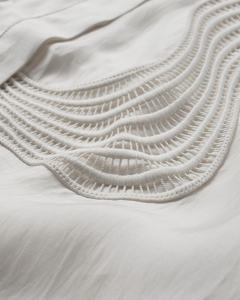 CMMOLLY - SHIRT IN OFF-WHITE