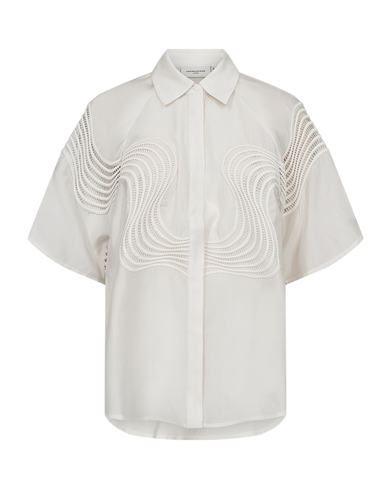 CMMOLLY - SHIRT IN OFF-WHITE