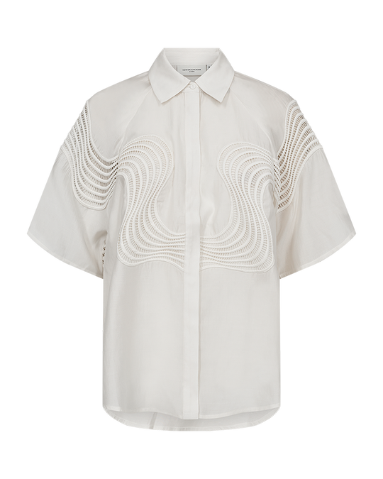 CMMOLLY - SHIRT IN OFF-WHITE
