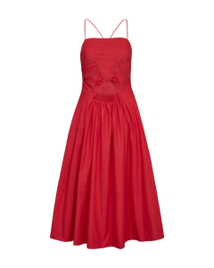 Copenhagen Muse POPLIN dress with cutouts