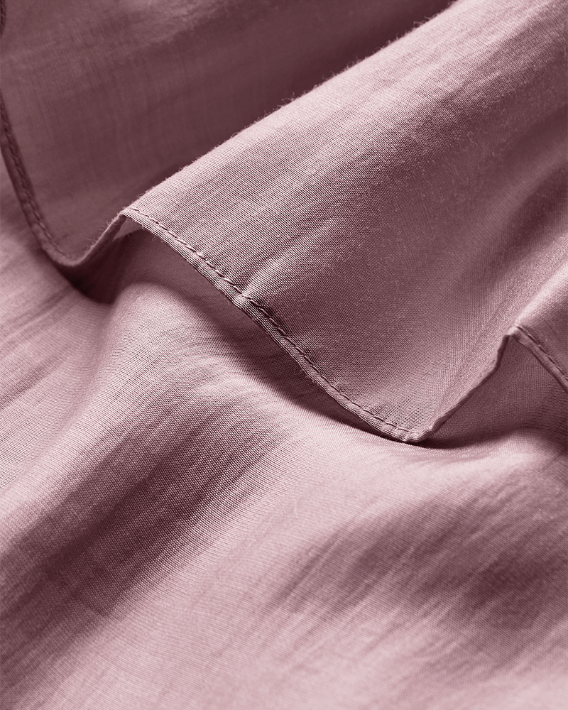 Cmmolly-off-shoulder blouse met hand-saaie bloemen in roos