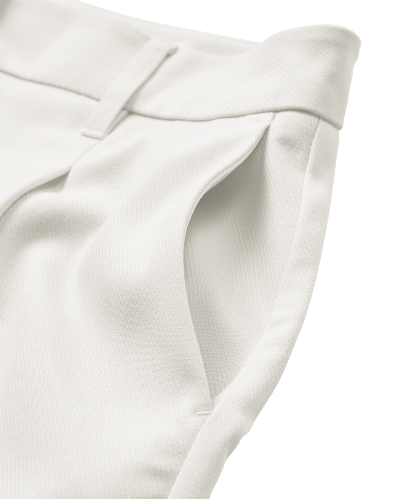 CMTAILOR - SHORTS IN OFF-WHITE