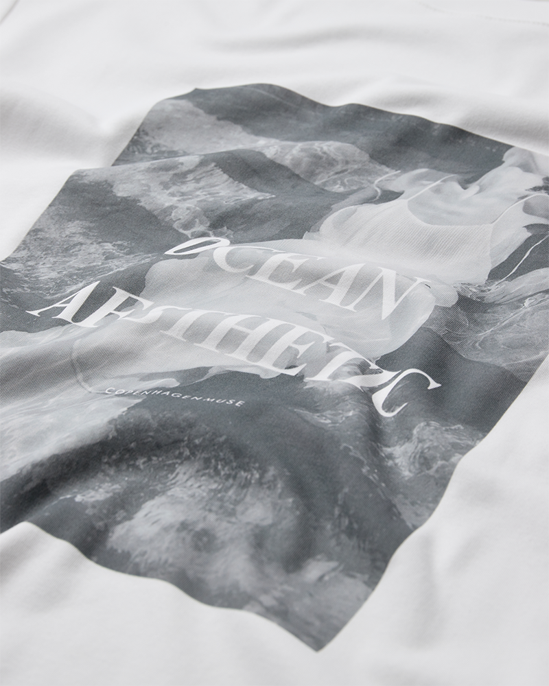 Cmmuse - t -shirt in wit