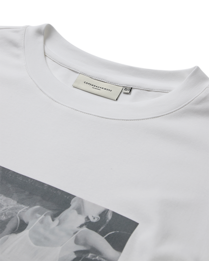 CMMUSE - T-SHIRT IN WHITE