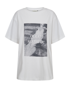 CMMUSE - T-SHIRT IN WHITE