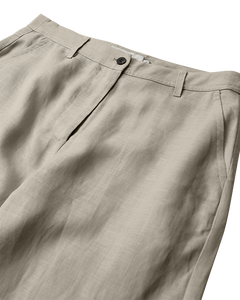 Cmnatuli - linnen broek in beige