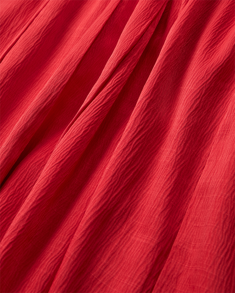 Cmvianna - jurk in rood
