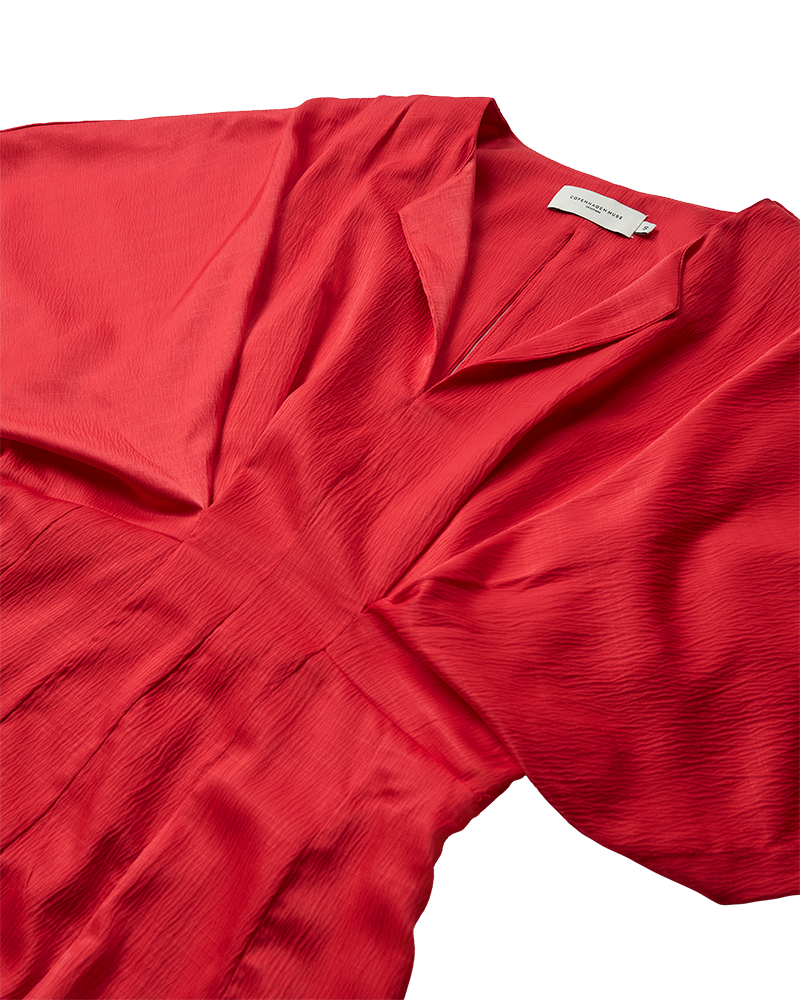 Cmvianna - jurk in rood