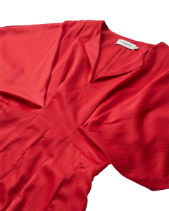Cmvianna - jurk in rood