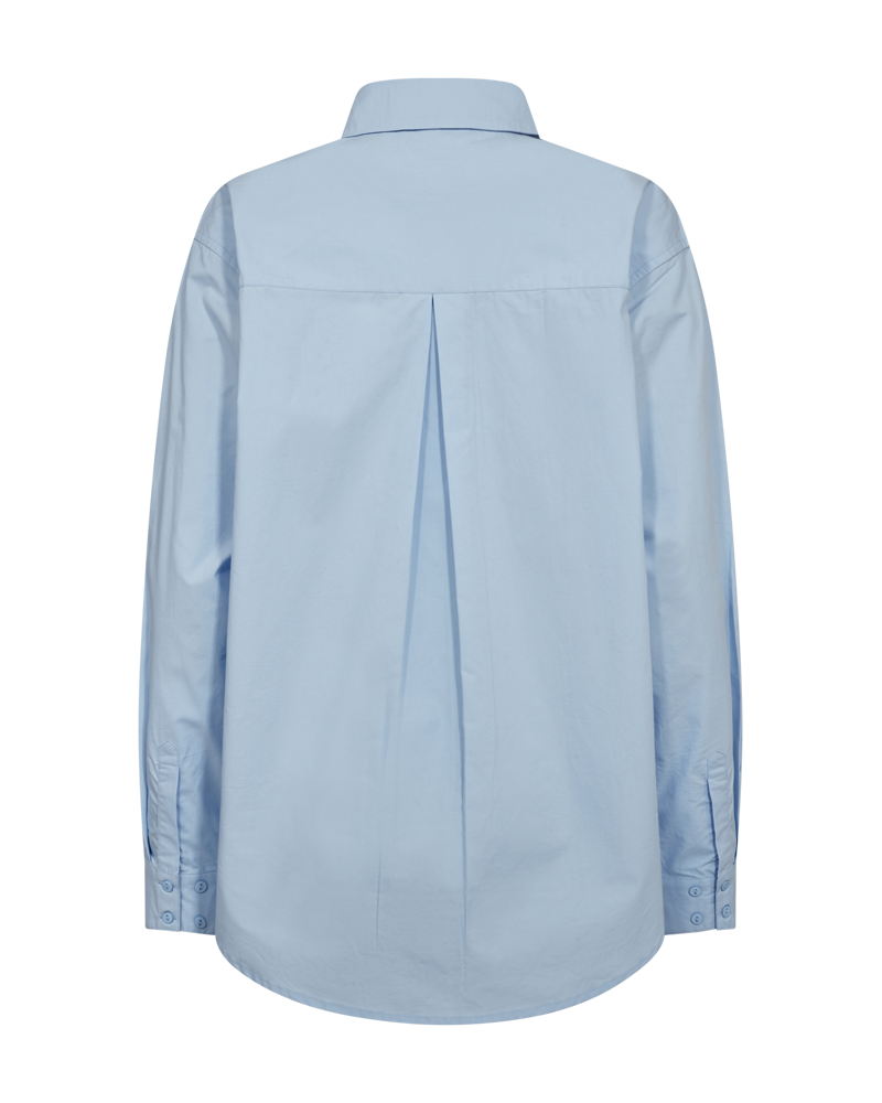 CMVATAN - SHIRT WITH BOWS IN BLUE