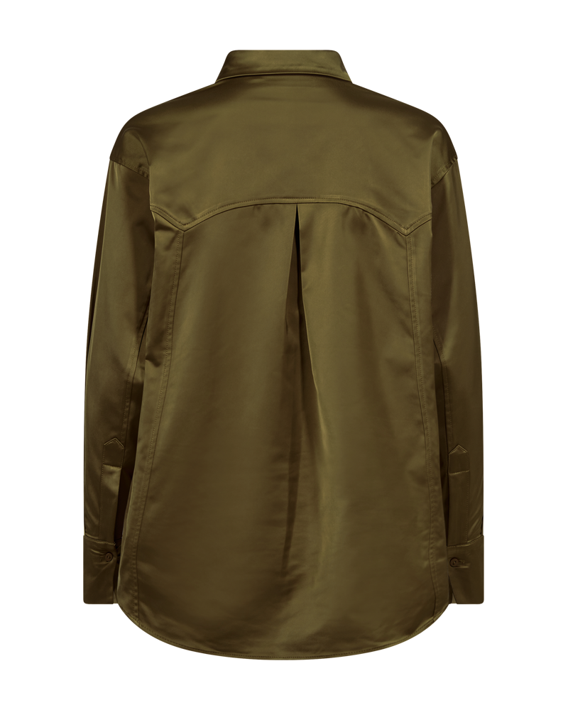 Cmtino - shirt in kaki groen
