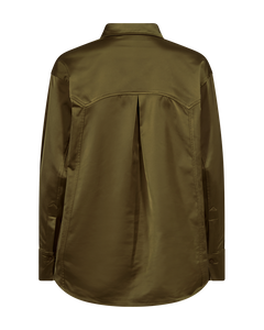 Cmtino - shirt in kaki groen