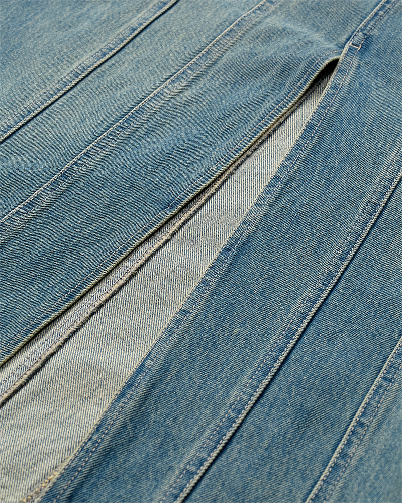 Cmjeanne - denimrok in blauw