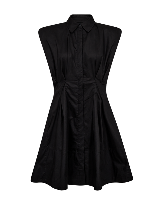 CMSHIRLEY - SHORT SHIRT DRESS IN BLACK