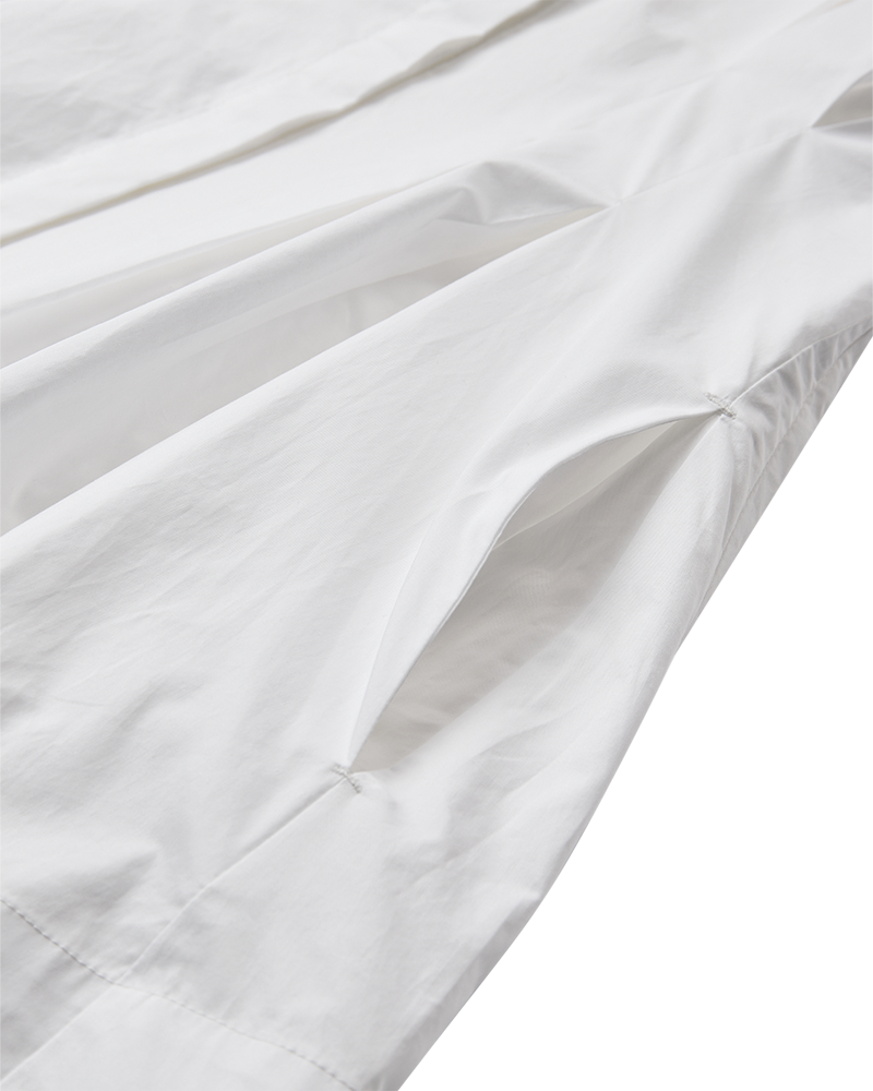 CMSHIRLEY - Korte shirtjurk in het wit