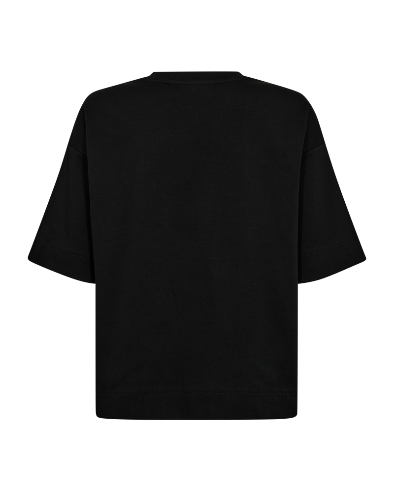 CMMUSE - T-SHIRT IN BLACK