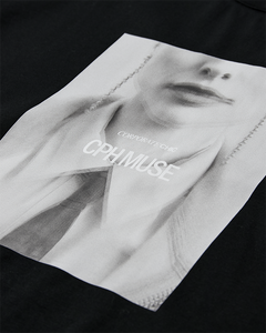 CMMUSE - T-SHIRT IN BLACK