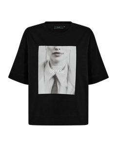 CMMUSE - T-SHIRT IN BLACK