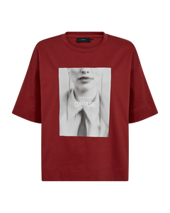 CMMUSE - T-SHIRT IN RED