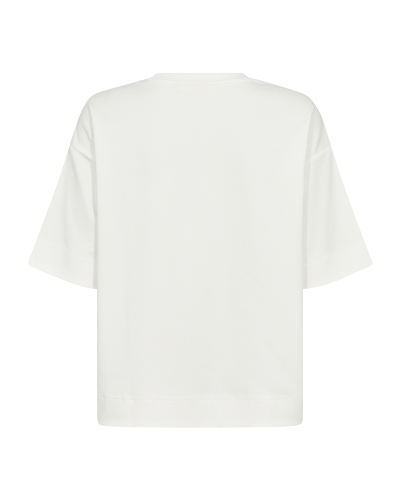 CMMUSE - T-SHIRT IN OFF-WHITE