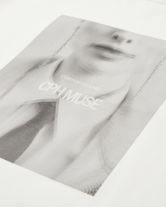 CMMUSE - T-SHIRT IN OFF-WHITE