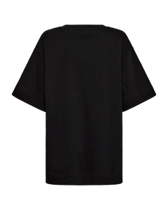 CMMUSE - T-SHIRT WITH PRINT IN BLACK