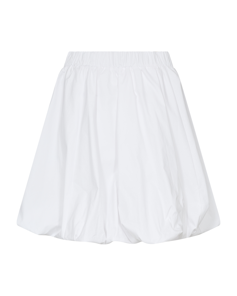 Cmshirley - rok met balloneffect in wit