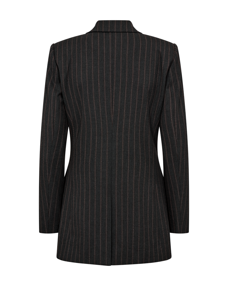 CMTailor - blazer met dubbele borsten in zwart en rood