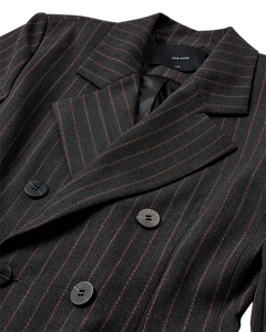 CMTailor - blazer met dubbele borsten in zwart en rood