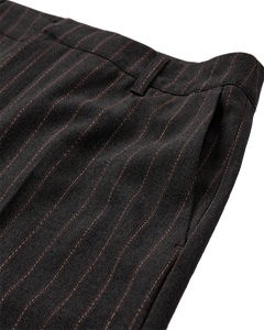 CMTAILOR - Broek met hoge taille in zwart en rood