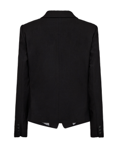 CMTAILOR - DOUBLE BREASTED SHORT BLAZER IN BLACK