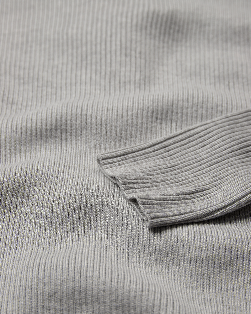 Cmvera - pullover met knoppen in grijs