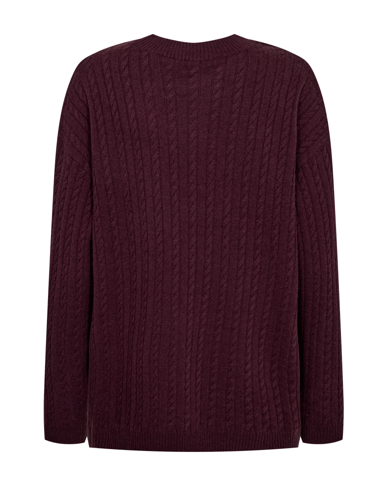 CMCASHA - Pullover met geborduurd logo -detail in rood