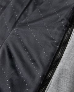 Cmhoodie - jas met afneembare kap in zwart en gebroken wit