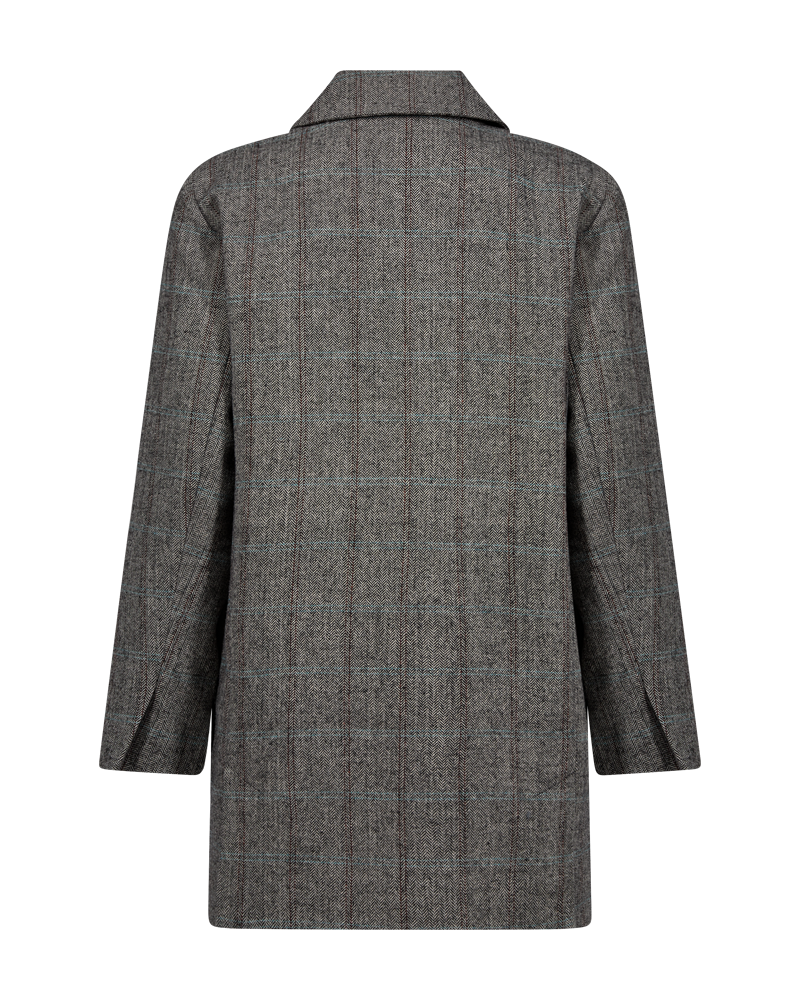 Cmjaden - Wool Blend Blazer in donkergrijze melange