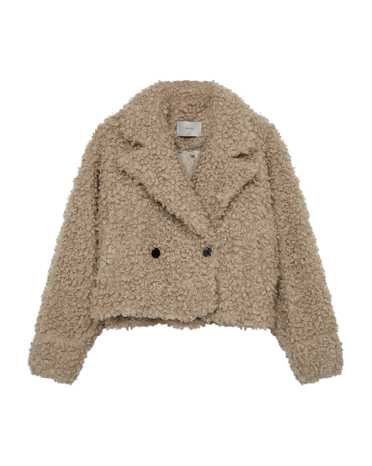 CMCURLY - JACKET IN BEIGE