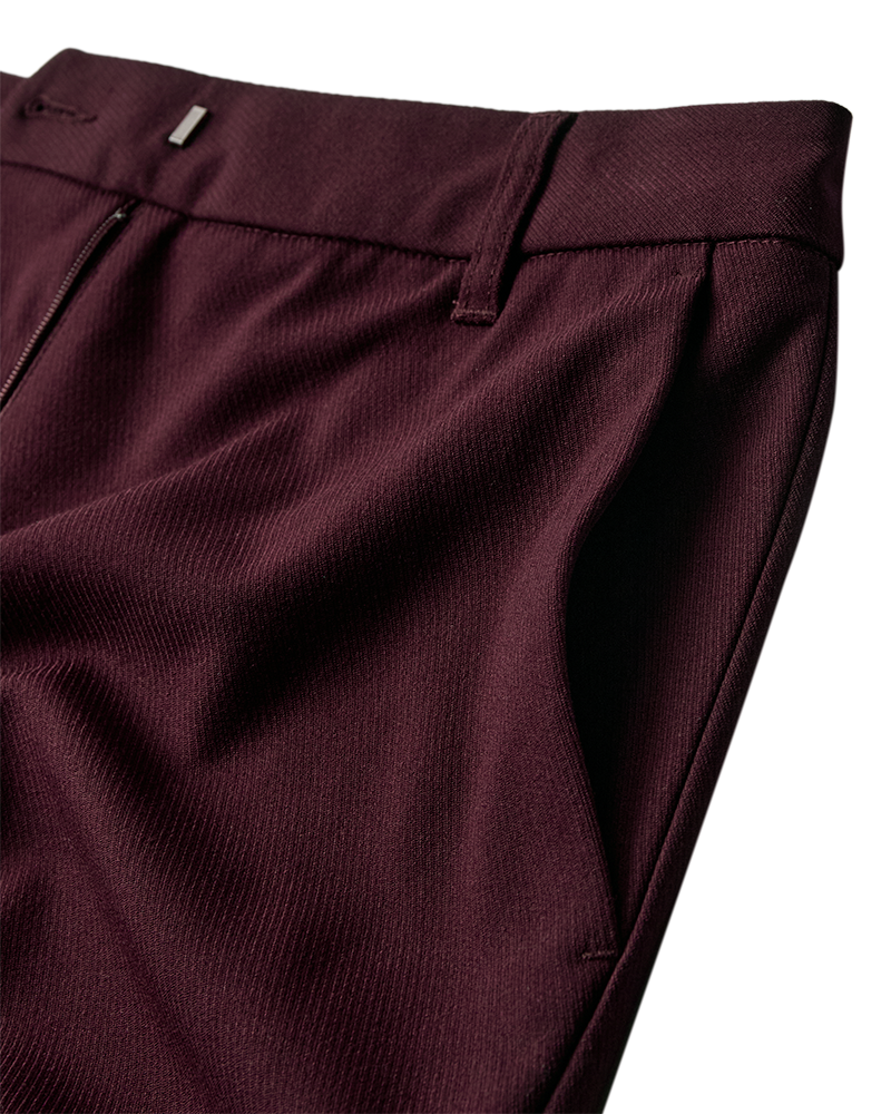 CMTAILOR - HIGH-WAISTED PANTS IN RED