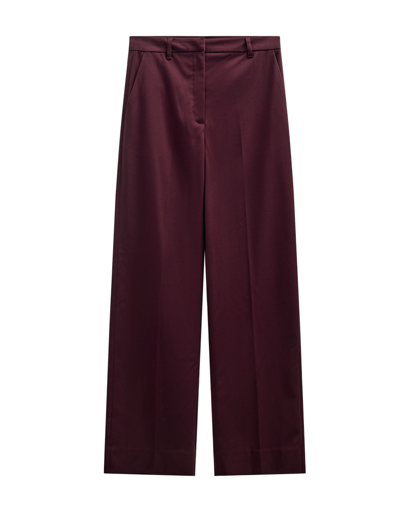 CMTAILOR - HIGH-WAISTED PANTS IN RED