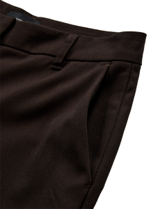 CMTailor - High -tailed broek in bruin