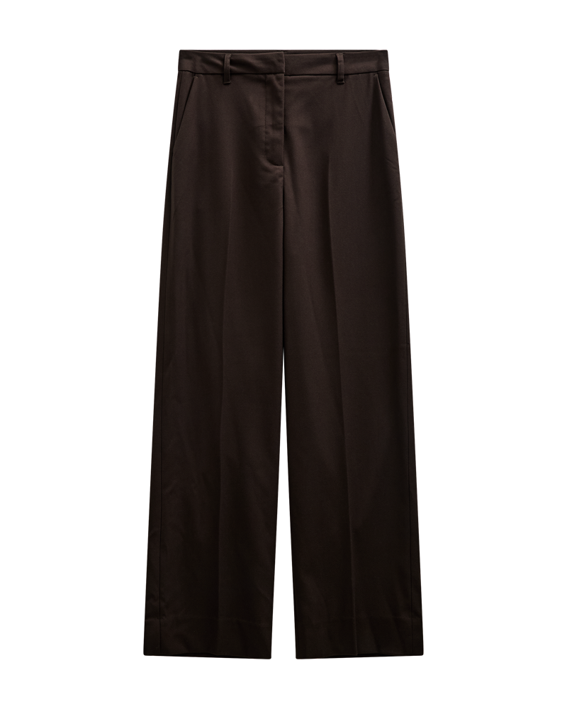 CMTailor - High -tailed broek in bruin