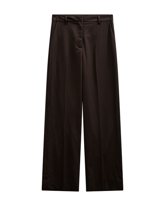 CMTailor - High -tailed broek in bruin