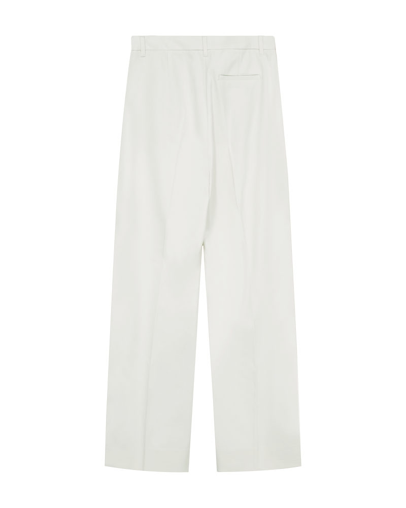 CMTAILOR - HIGH-WAISTED PANTS IN OFF-WHITE