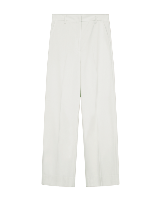 CMTAILOR - HIGH-WAISTED PANTS IN OFF-WHITE