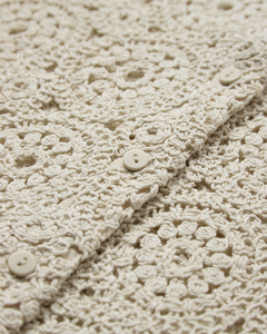 CMCROCHET - CROCHET SHIRT IN BEIGE