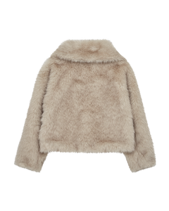 Cmplushy - faux bontjack in beige